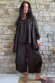 Suri Cushion Cotton Artist Smock Coffee Bean